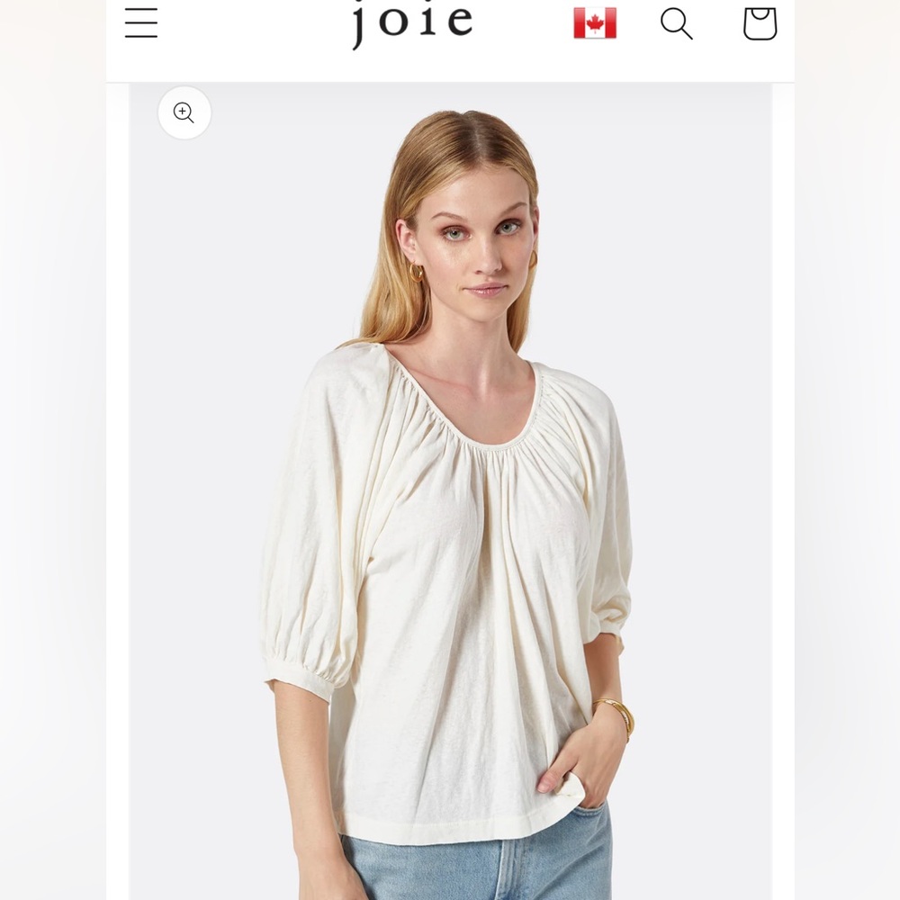 Joie Otisse Short sleeve top size xs